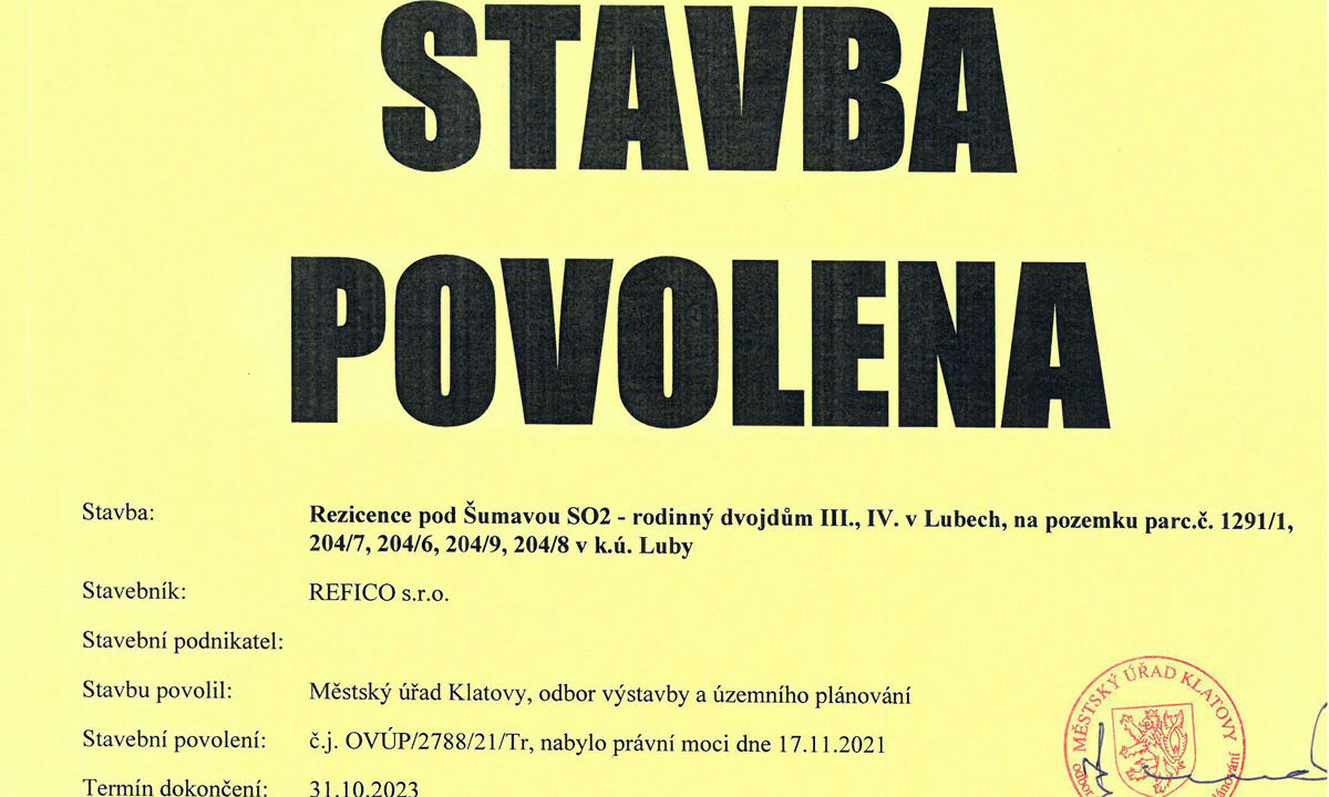 Rezidence-Pod-Sumavou-nove-byty-Klatovy-Stavba-povolena-RD-III_IV